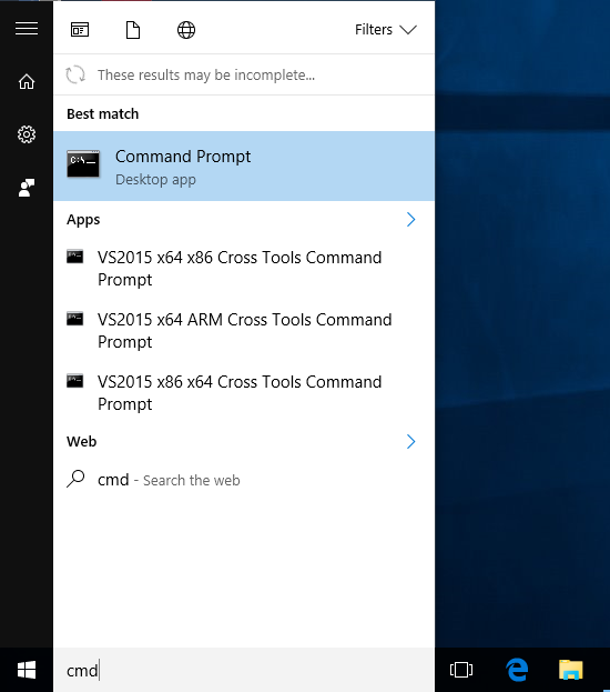 How to handle CMD start with '&' in the command path with Windows