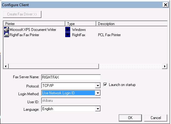 rightfax web client