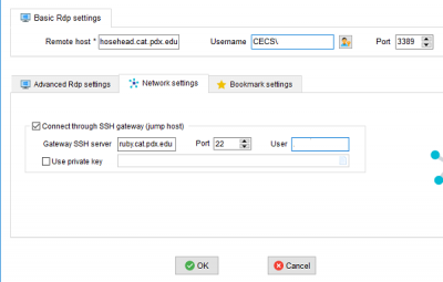 Remote Desktop using SSH Tunnel with MobaXterm – Computer Action Team