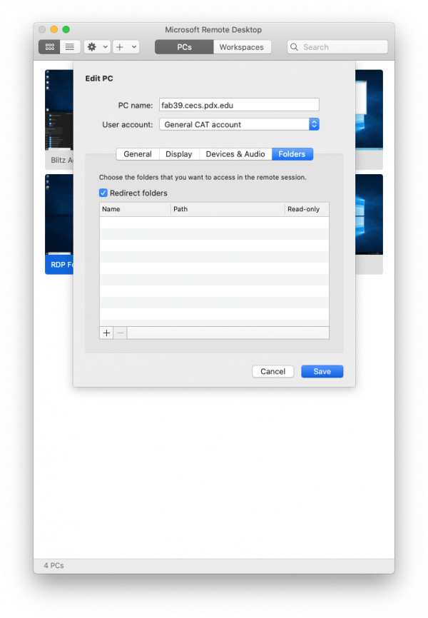 remote share files pc to mac