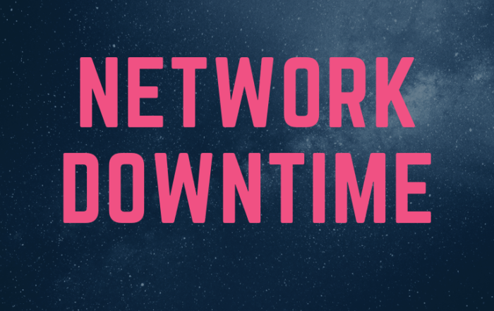 network downtime header graphic