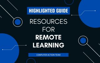 Resources for Remote Learning Highlighted Guide