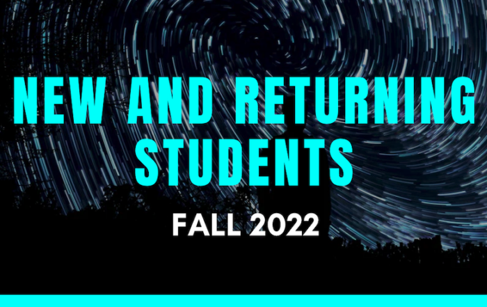 graphic - Fall 2022 New and Returning Students
