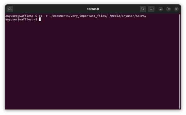 Copying Files to a USB Drive in Ubuntu – Computer Action Team